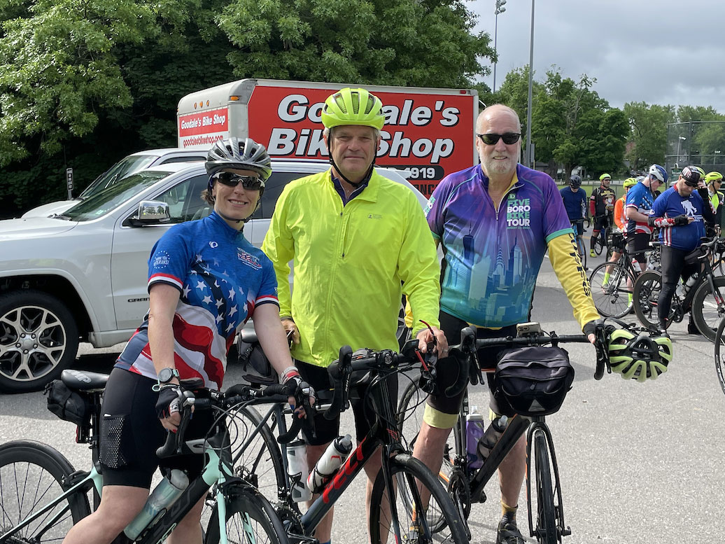 Participants of the Veterans Count 2023 Nashua Ride event.