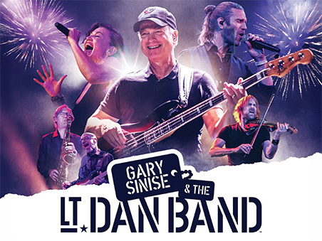 concert featuring Gary Sinise & the Lt. Dan Band